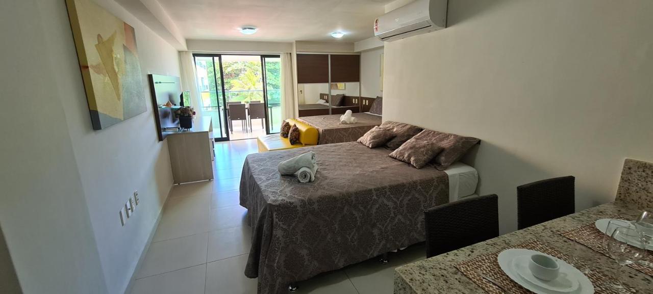 Tabatinga Residence Flat Beira Mar Conde  Luaran gambar