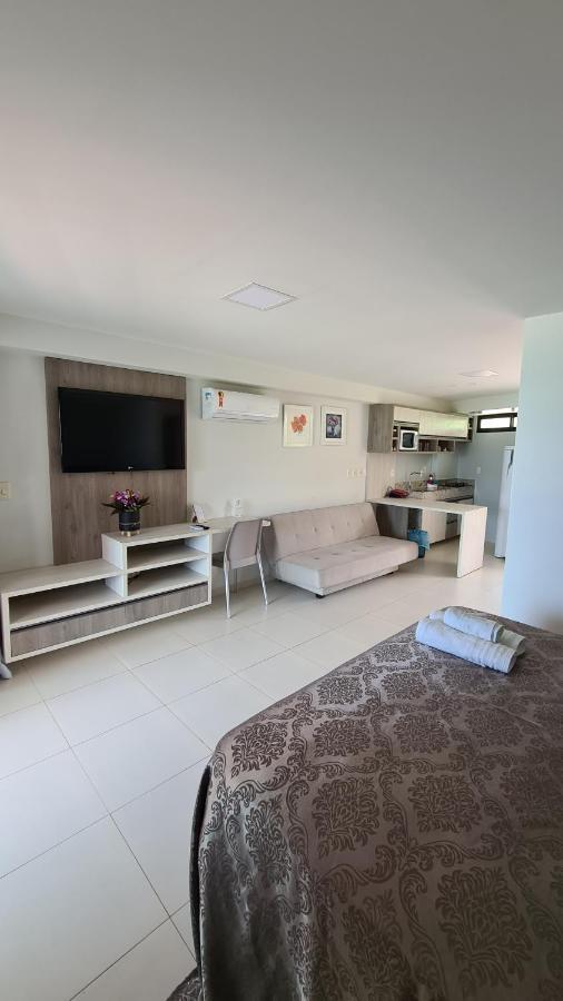 Tabatinga Residence Flat Beira Mar Conde  Luaran gambar