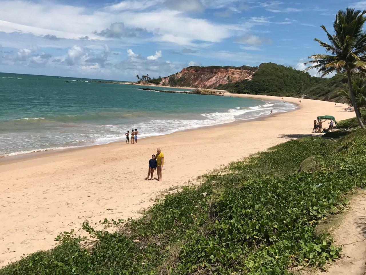 Tabatinga Residence Flat Beira Mar Conde  Luaran gambar